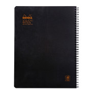 Rhodia Classic Wirebound Notebook - Large - Black - Squared - Picture 1